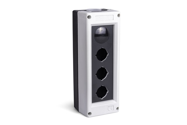 PK Series Plastic 3 Holes EMPTY + TIPASOM Grey-Black Control Box